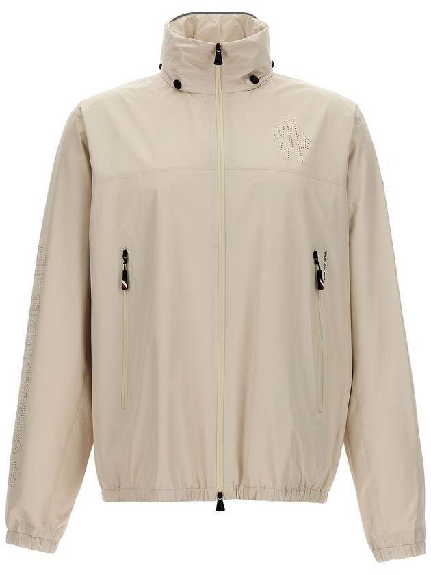 Grenoble Vieille Zip-Up Jacket White - MONCLER - BALAAN 2