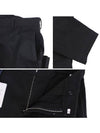 Men's Zipper Pocket Cotton Straight Pants Black - MONCLER - BALAAN 9