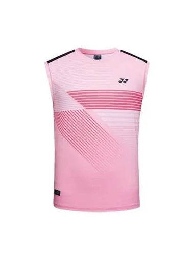 YONEX 241TR002M Pearl Pink Men s Color Line Detail Gamewear - YOUNESS - BALAAN 1