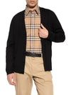 Monogram Motif Wool-Silk Blend Cardigan Black - BURBERRY - BALAAN 3