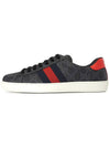 Ace GG Supreme Low Top Sneakers Black - GUCCI - BALAAN 5