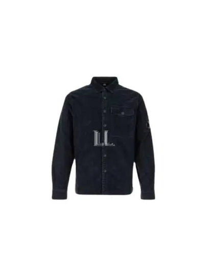 Lens Detail Long Sleeve Shirt Purple - CP COMPANY - BALAAN 2