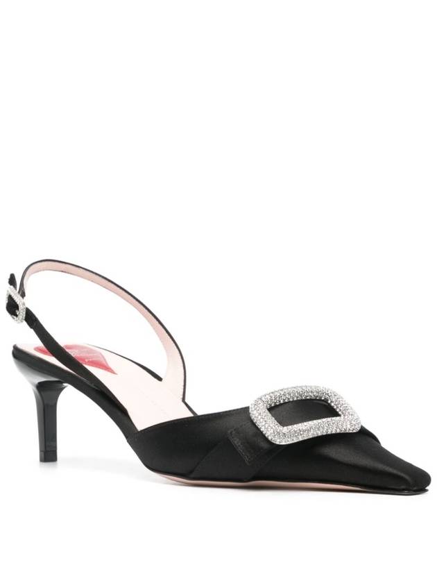 24 ss 55MM D’Orsay Strass B Sling Back Pumps RVW72237600RS0B999 B0030993539 - ROGER VIVIER - BALAAN 5