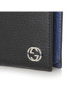 GG Interlocking Long Wallet Blue Black - GUCCI - BALAAN 5