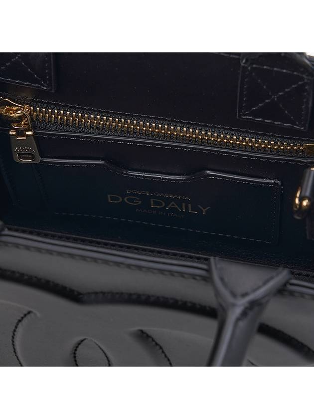 Logo Daily Small Tote Bag Black - DOLCE&GABBANA - BALAAN 11