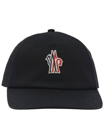 Logo Ball Cap Black - MONCLER - BALAAN 2