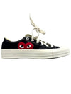 Unisex Chuck Low Converse Black 150206C - COMME DES GARCONS PLAY - BALAAN 5