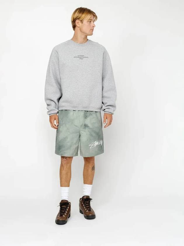 Wave dye nylon shorts sage gray 112316 - STUSSY - BALAAN 3