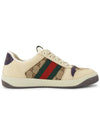 Screener GG Low Top Sneakers White - GUCCI - BALAAN 5