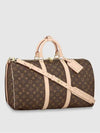 Keepall 50 Bandouliere Duffel Bag Brown - LOUIS VUITTON - BALAAN 2