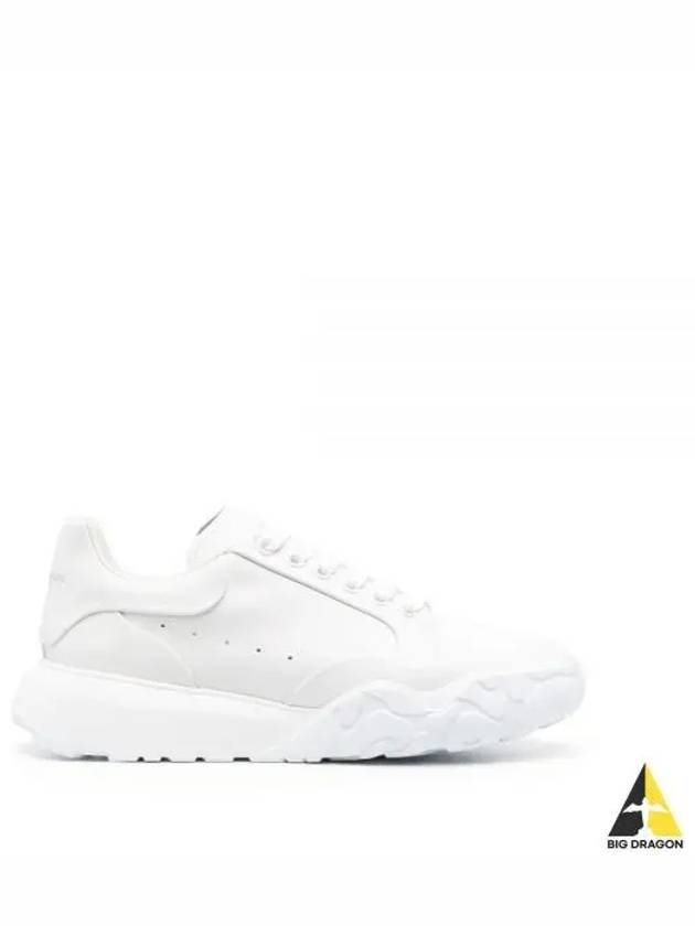 Men s Court Trainer Sneakers White 705182 WICD2 - ALEXANDER MCQUEEN - BALAAN 1