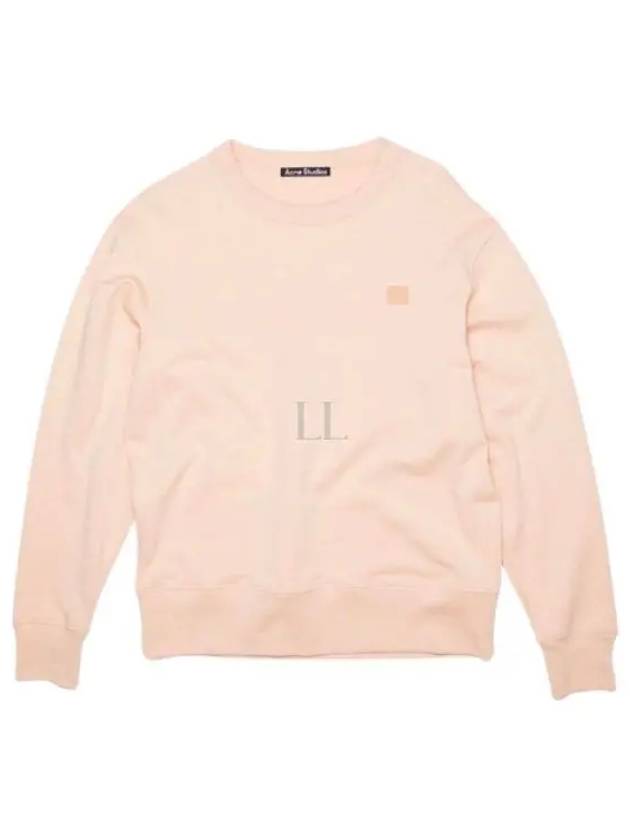 Face Patch Sweatshirt Pink - ACNE STUDIOS - BALAAN 2