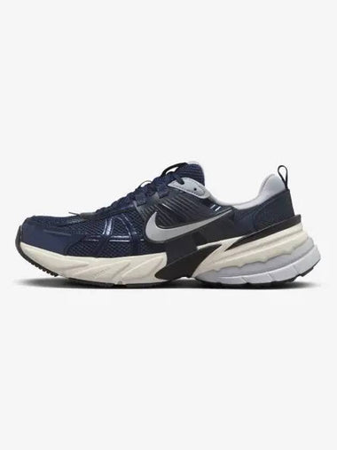 V2K Run Pure Platinum Low Top Sneakers Obsidian - NIKE - BALAAN 1