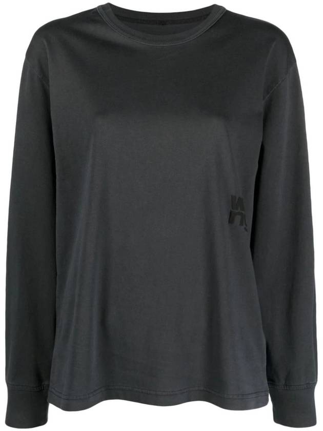 Alexander Wang Shirt With Embossed Logo - ALEXANDER WANG - BALAAN 1