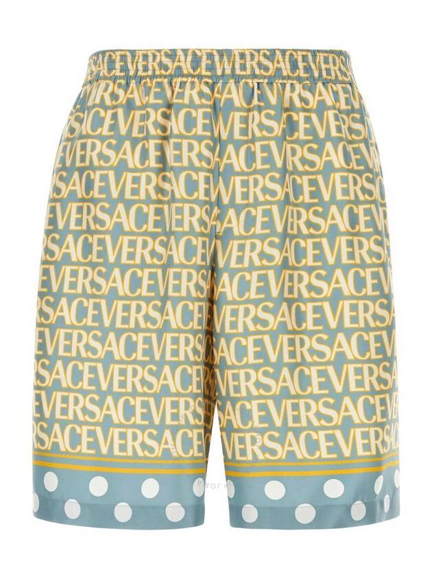 Short Pants 10024761A07838 5V510 Blue - VERSACE - BALAAN 2