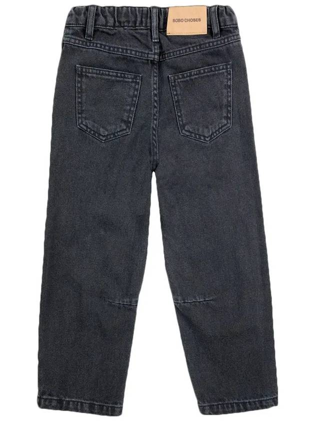 Kids Logo Denim Pants Gray B224AC107 001 - BOBO CHOSES - BALAAN 3