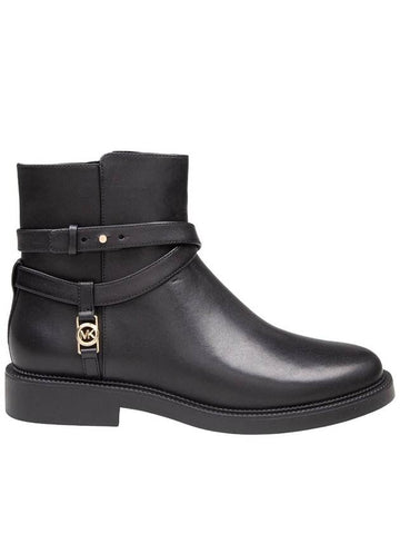 Michael Kors Leather Ankle Boot - MICHAEL KORS - BALAAN 1