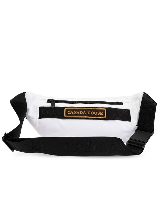 Canada Goose Belt Bag With Logo, Unisex, White - CANADA GOOSE - BALAAN 4