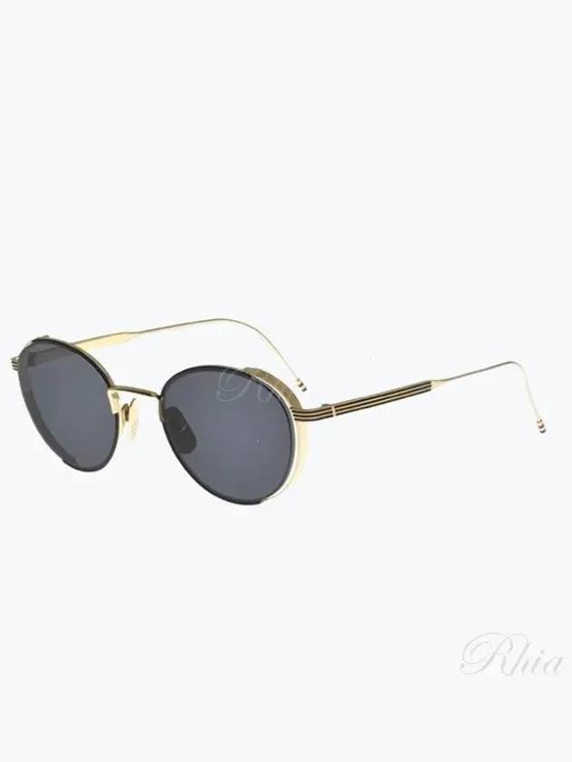 EYEWEAR TB 106 A BLK GLD 50 - THOM BROWNE - BALAAN 1