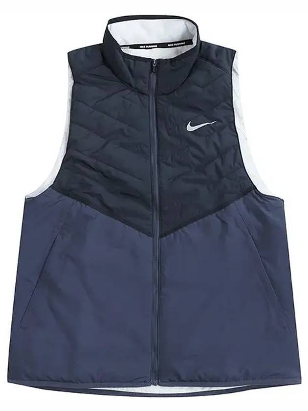 Therma Fit Repel Padding Vest Navy - NIKE - BALAAN 1