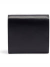 Heart Logo Compact Wallet Black - AMI - BALAAN 7