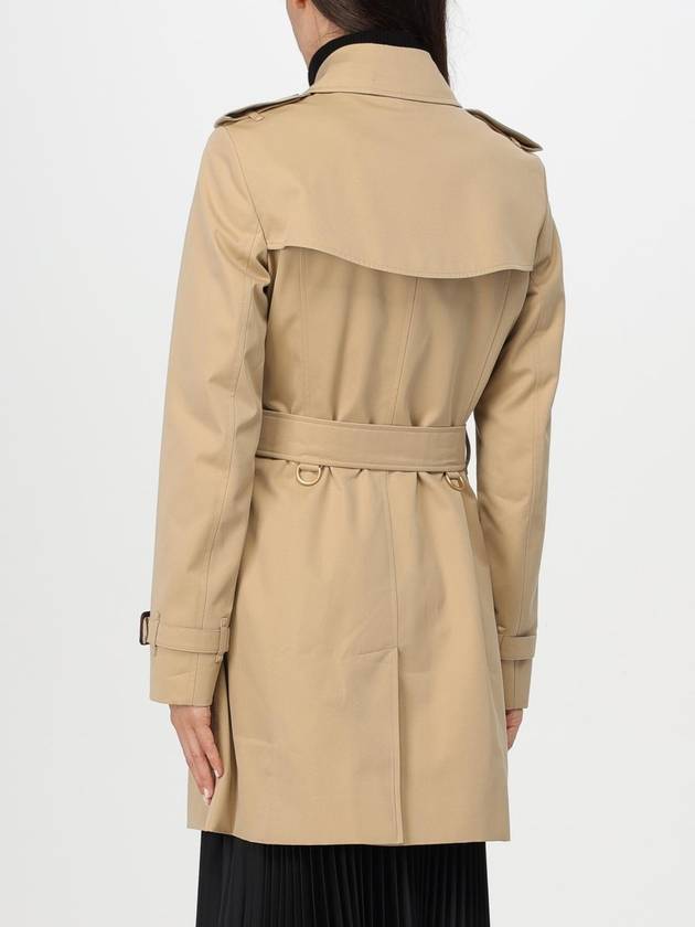 Short Chelsea Heritage Trench Coat Beige - BURBERRY - BALAAN 3