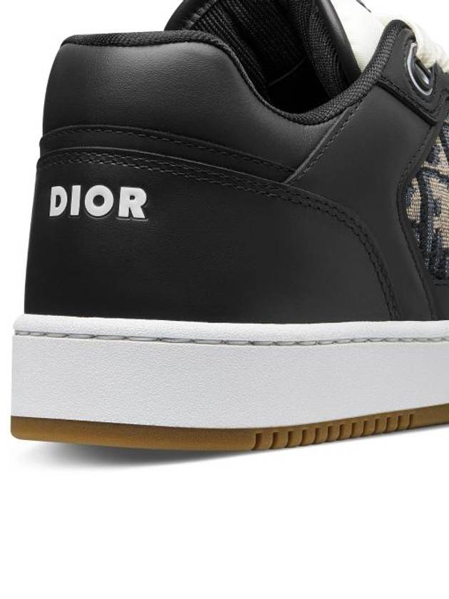 B27 Smooth Calfskin Low Top Sneakers Black - DIOR - BALAAN 5