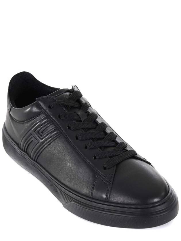 tonal leather low-top sneakers HXM3650J310LE9 - HOGAN - BALAAN 4