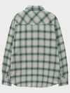 Ombre Western Check Shirt Green - NOIRER - BALAAN 4