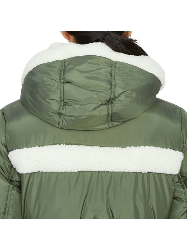 Regular Fit Hood Long Padding Sage Green - ALPHA INDUSTRIES - BALAAN 11