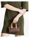 Nano Speedy Monogram Tote Bag Brown - LOUIS VUITTON - BALAAN 7