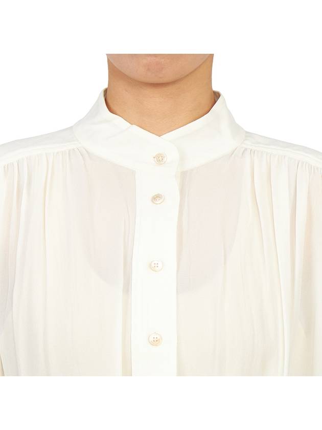 Azalea Short Sleeve Blouse Ecru - ISABEL MARANT - BALAAN 7