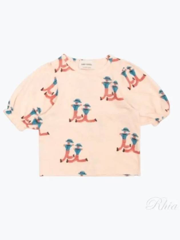 Kids short sleeve t shirt 124AC019 500 - BOBO CHOSES - BALAAN 1