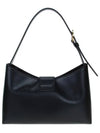 Trifolio Shoulder Bag Black - SALVATORE FERRAGAMO - BALAAN 5