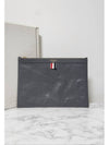 Clutch Gray Small MAC019L 00198 025 - THOM BROWNE - BALAAN 1