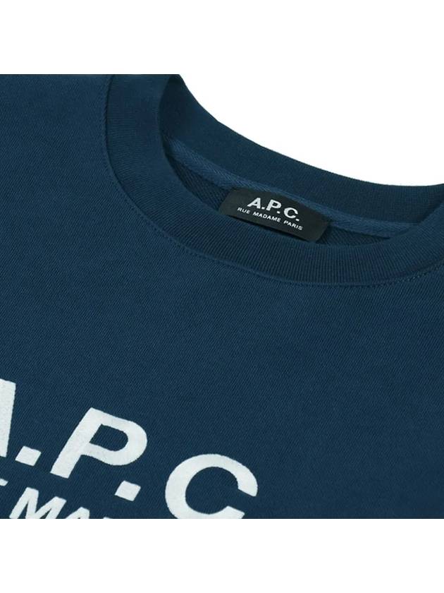 Men's Rufus Sweatshirt Navy - A.P.C. - BALAAN 5