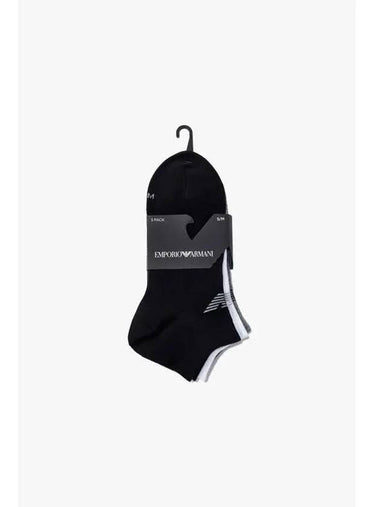 UNDERWEAR Men s Eagle Logo Short Neck Socks 3PACK Multi - EMPORIO ARMANI - BALAAN 1