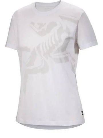 Bird Cotton Short Sleeve T-Shirt White - ARC'TERYX - BALAAN 1