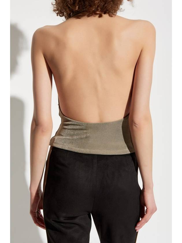 MISBHV Backless Top, Women's, Beige - MISBHV - BALAAN 4