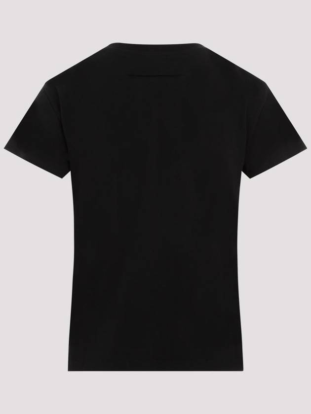 Logo Short Sleeve T-Shirt Black - MAISON MARGIELA - BALAAN 3