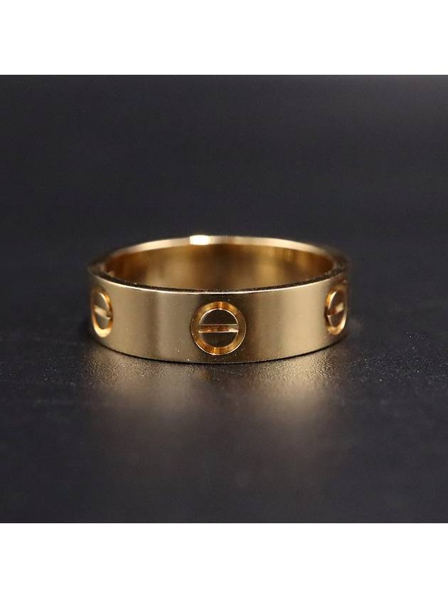 Cartier B4084600 18K Yellow Gold 5 5MM LOVE Ring No 59 - CARTIER - BALAAN 8