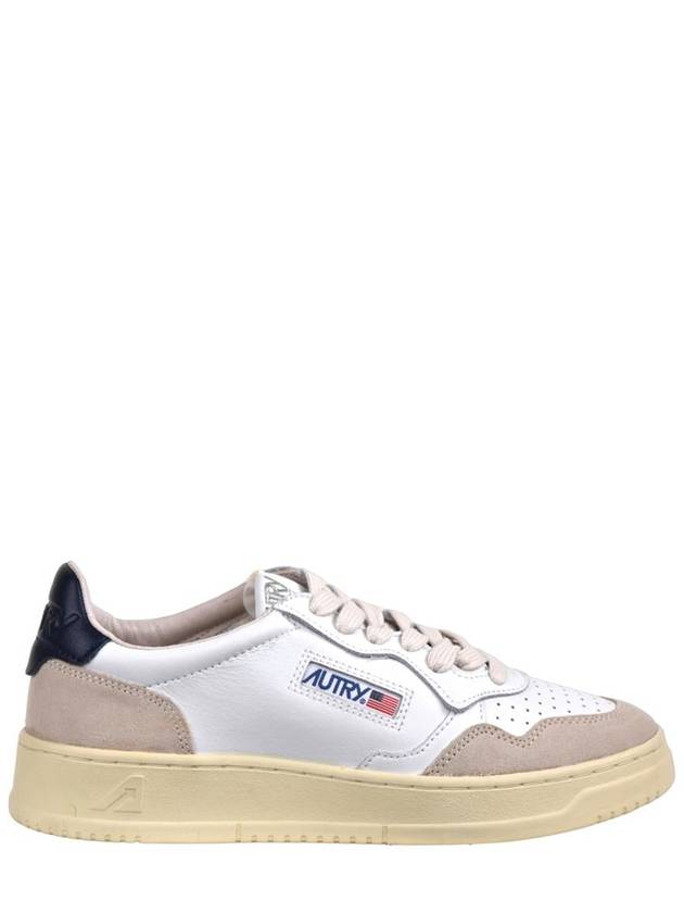 Medalist Navy Tab Low Top Sneakers White Blue - AUTRY - BALAAN 2