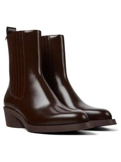 Bonnie Leather Middle Boots Dark Brown - CAMPER - BALAAN 2