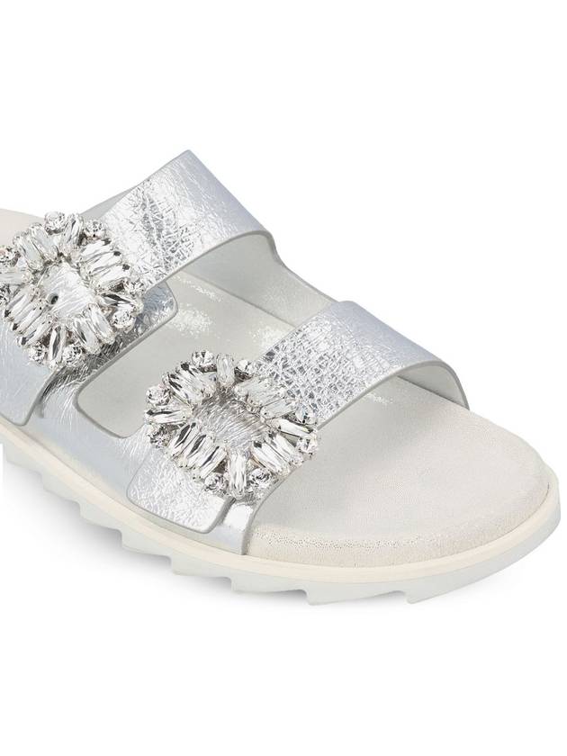 Roger Vivier Sandals Silver - ROGER VIVIER - BALAAN 4