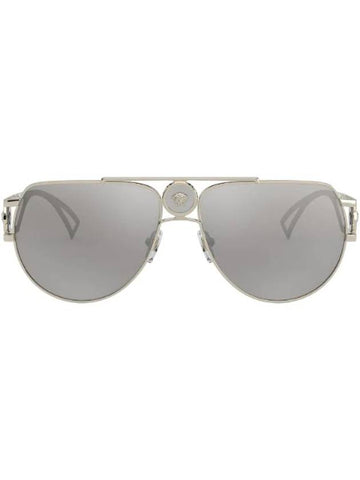 Eyewear Medusa Aviator Frame Sunglasses VE222512526G - VERSACE - BALAAN 1