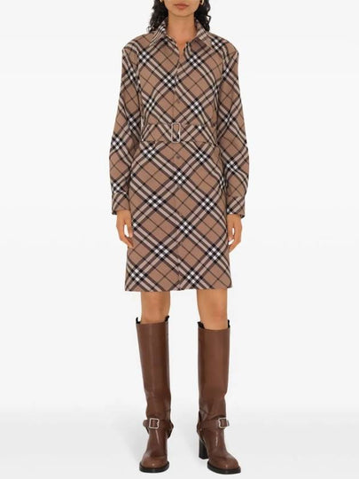 Burberry Dresses Brown - BURBERRY - BALAAN 2