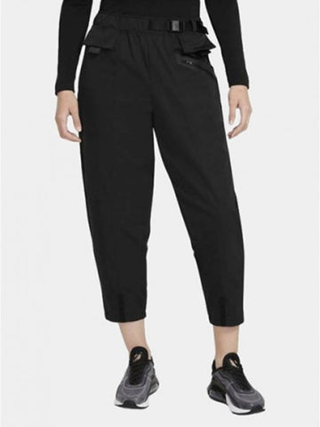 01DD4617010Women’sTech Pack Dry Fit Curve Woven PantsBlack - NIKE - BALAAN 1