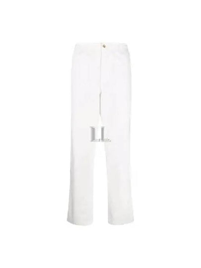 Cotton Straight Pants White - POLO RALPH LAUREN - BALAAN 2