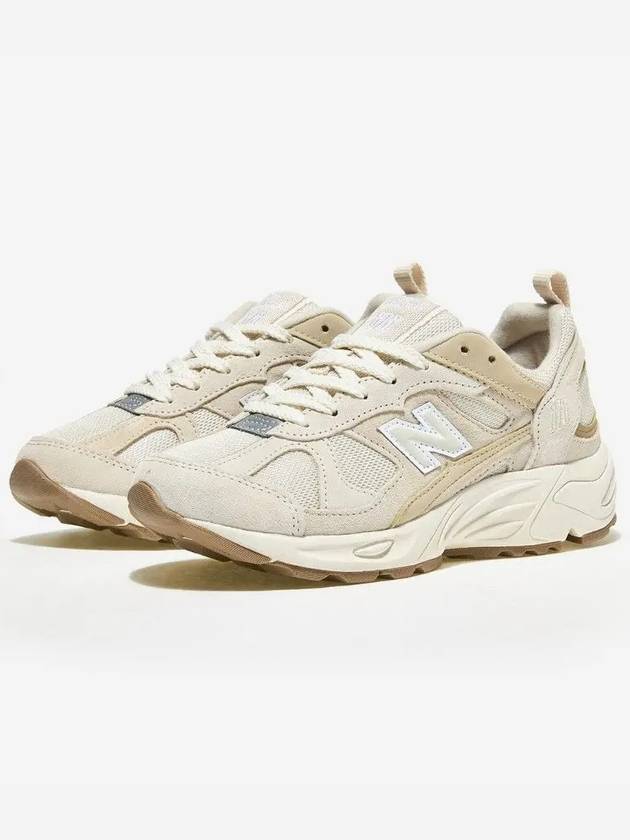 878 Low Top Sneakers Beige - NEW BALANCE - BALAAN 2