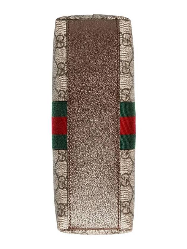 Ophidia GG Shoulder Bag Beige Ebony - GUCCI - BALAAN 8